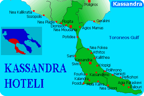 Leto 2026 KASANDRA - HOTELI