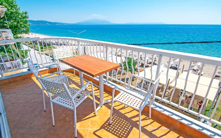 Vila Afroditi Nea Vrasna pogled more